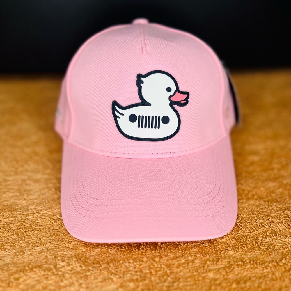 Pink Jeep Duck Baseball Cap Hat NWT